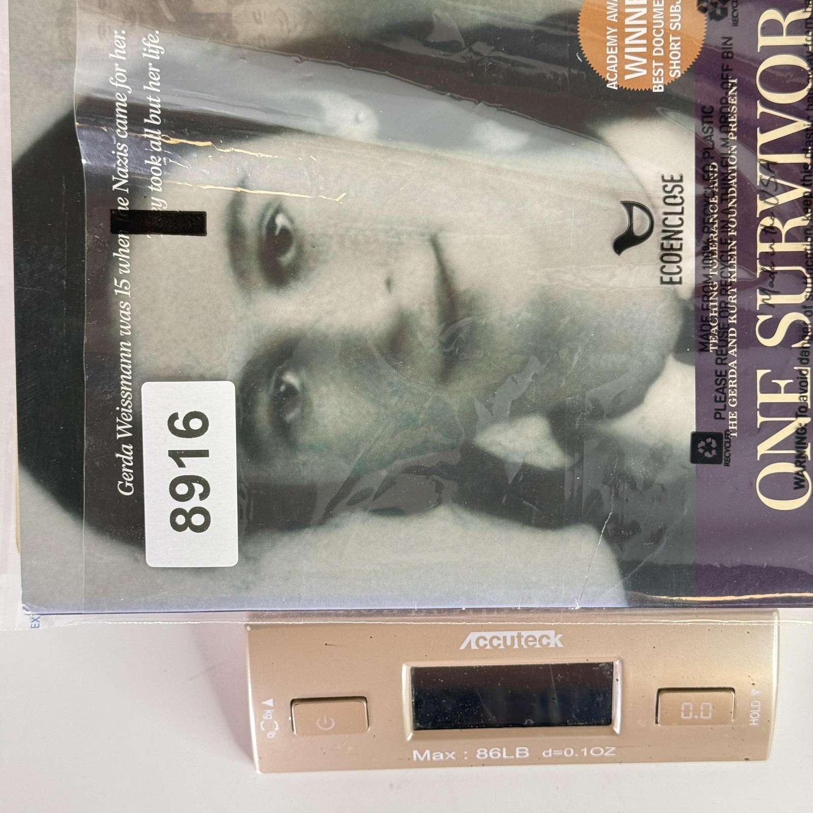 One Survivor Remembers DVD Set Teaching Tolerance HBO Book Included Holocaust