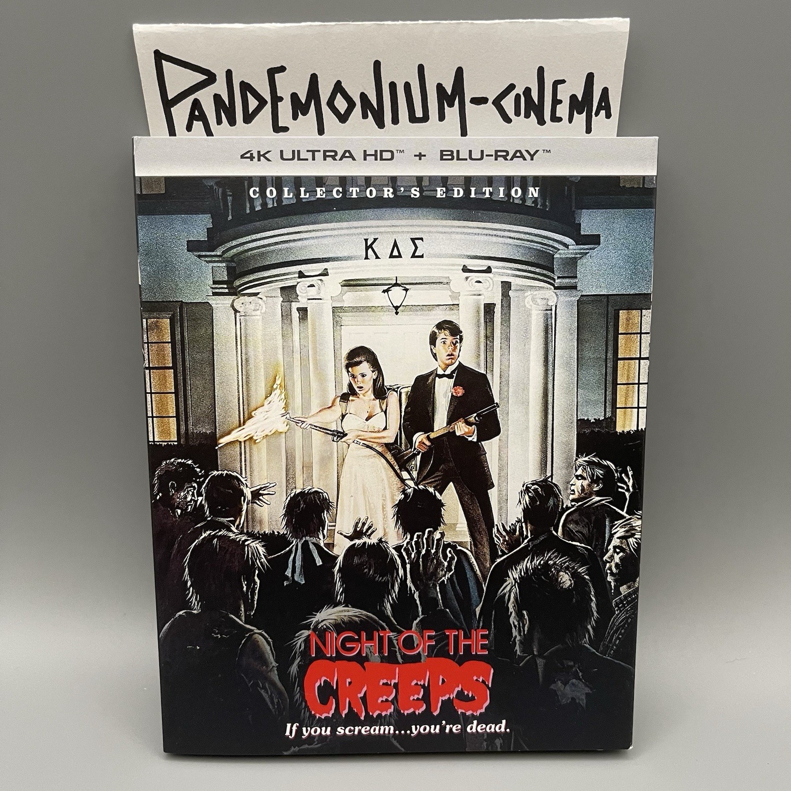 Night of The Creeps (Slipcover) (4K UHD+Blu-ray) Fred Dekker NEW