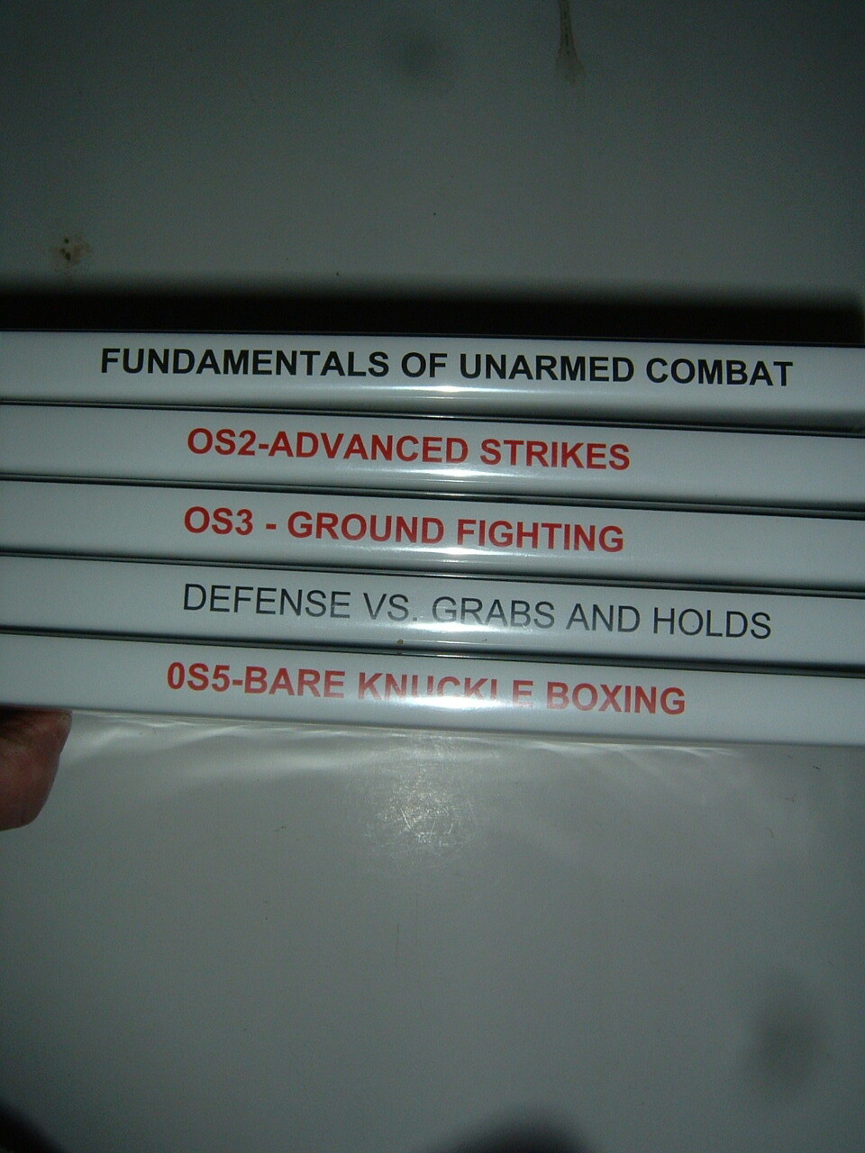 Carl Cestari OS1 – OS5 OLD SCHOOL SERIES – SET OF 5 Martial Arts Self Defense (2