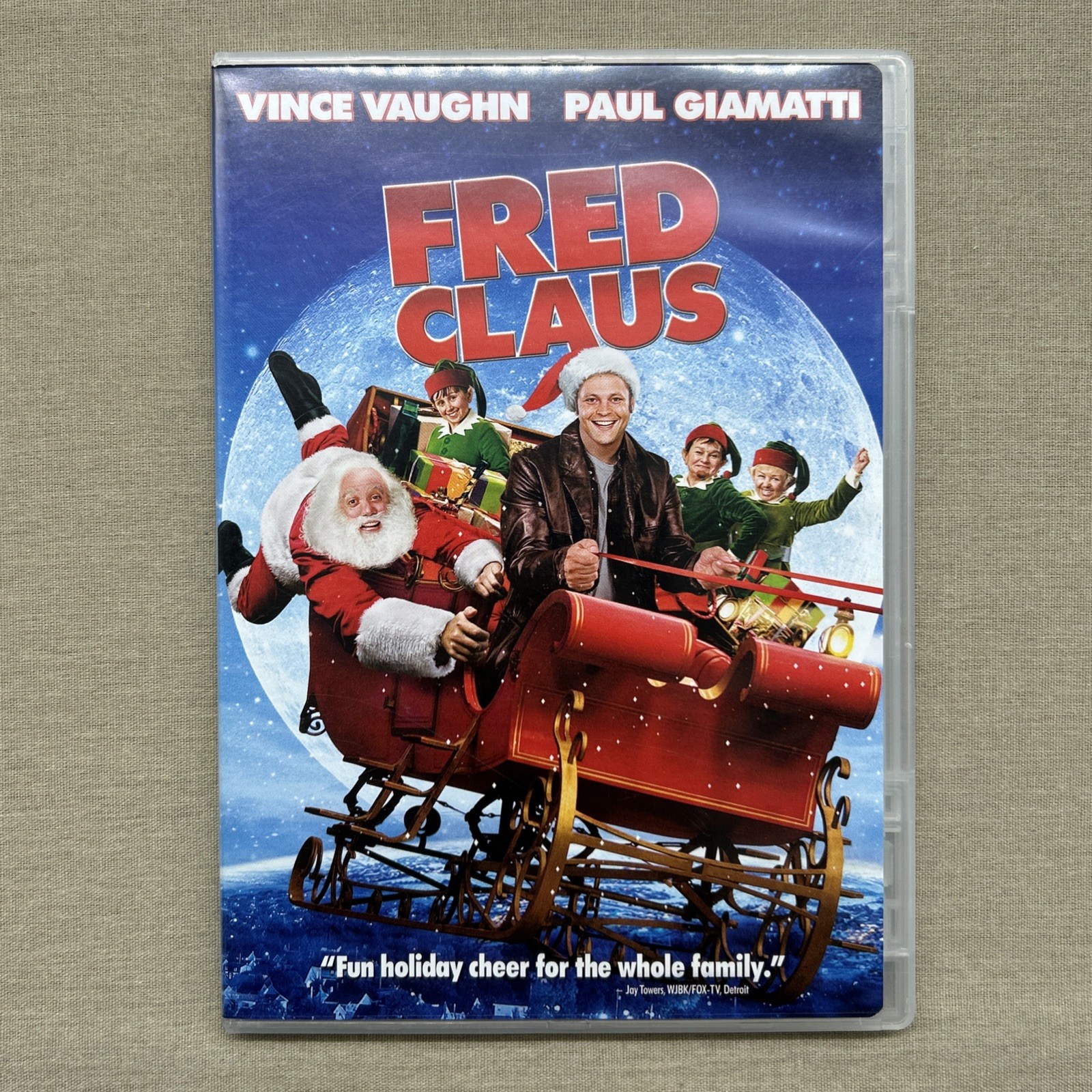 Fred Claus (DVD 2007 WS & FS) Christmas Holiday Comedy Vince Vaughn P. Giamatti
