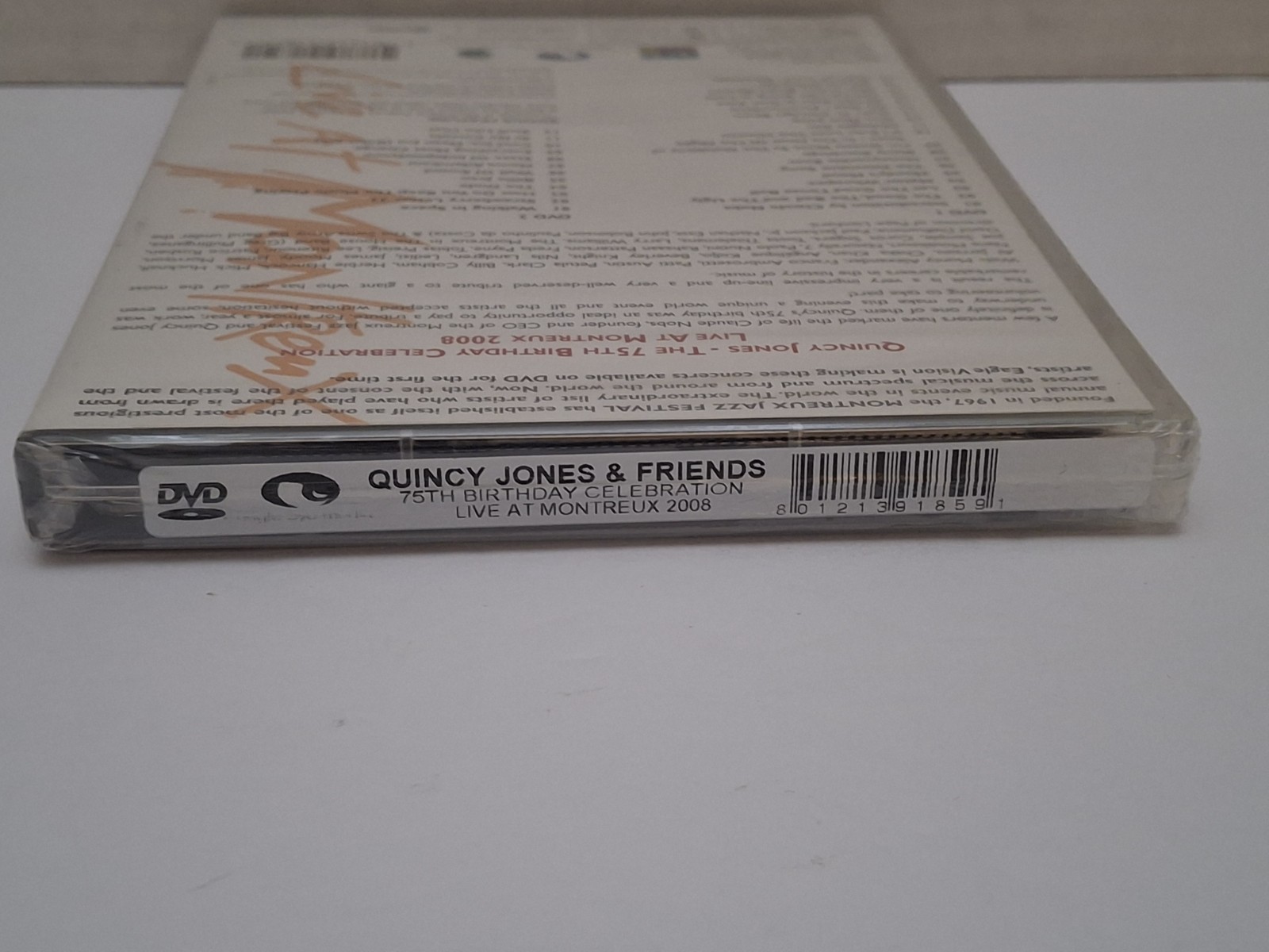 Quincy Jones The 75th Birth Day Celebration 2 Dvd Set Live At Montreux