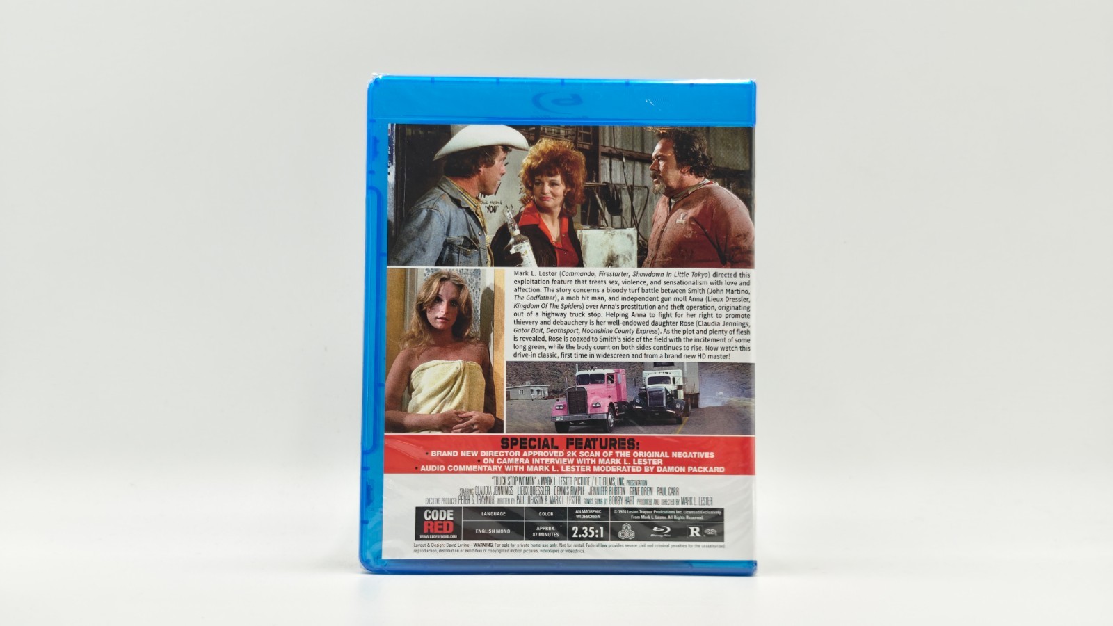 Truck Stop Women – 70s Grindhouse Sleaze Action CODE RED Blu-ray NEW RARE OOP