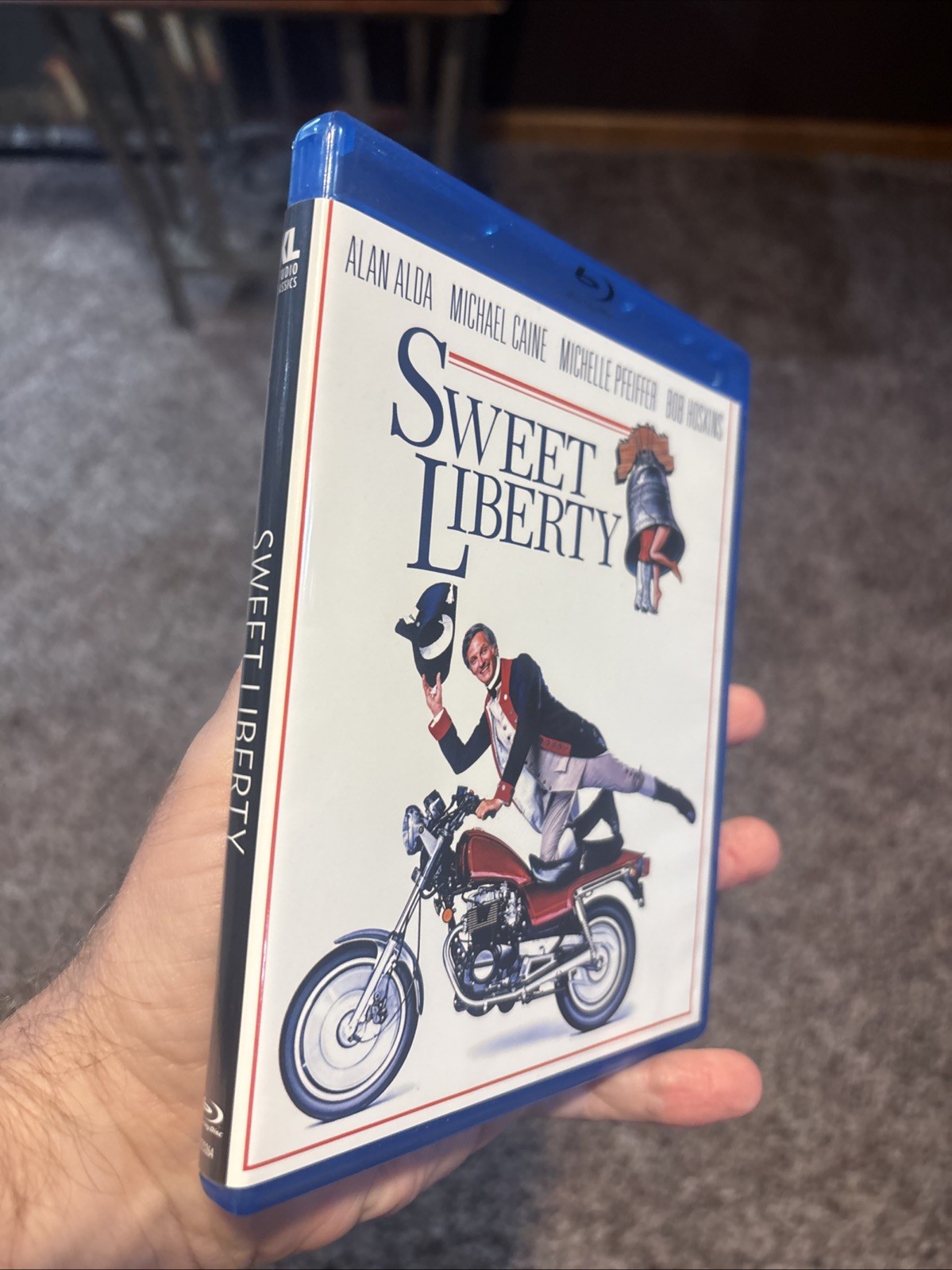 Sweet Liberty (Blu-ray, 1986) Kino Lorber. Alan Alda, Michael Caine, Bob Hoskins