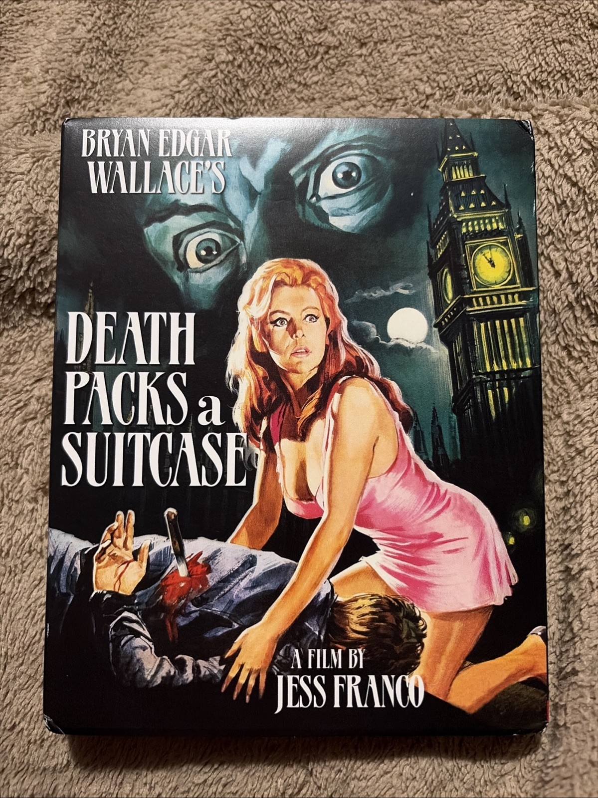 Death Packs a Suitcase Kino Cult #38 (Blu-ray 1972) With Slipcover!! Ultra Rare!