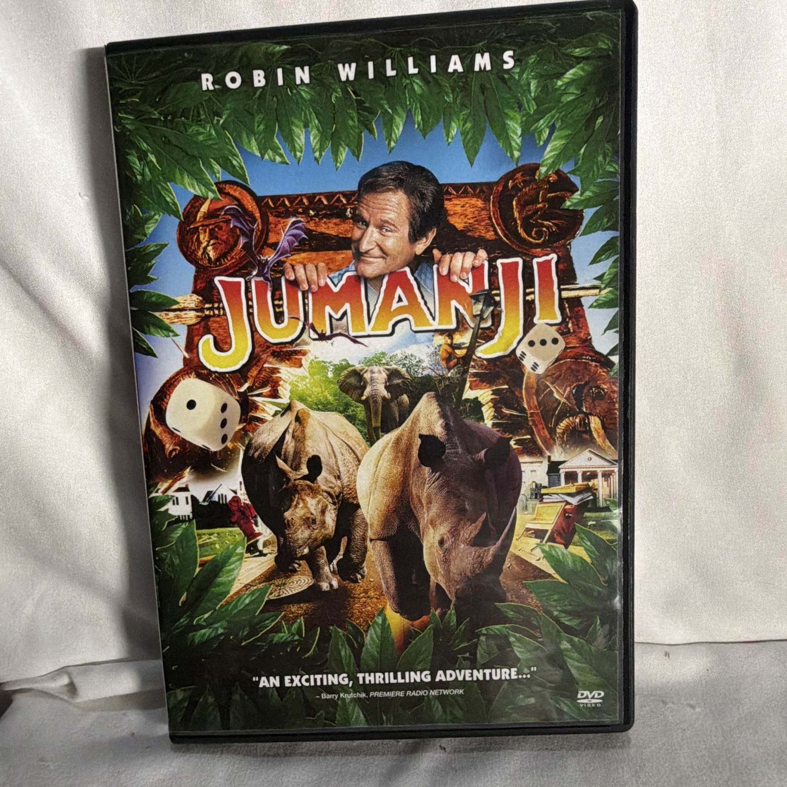 Sony Pictures Jumanji (DVD) PG Adventure Robin Williams Joe Johnston Commentary