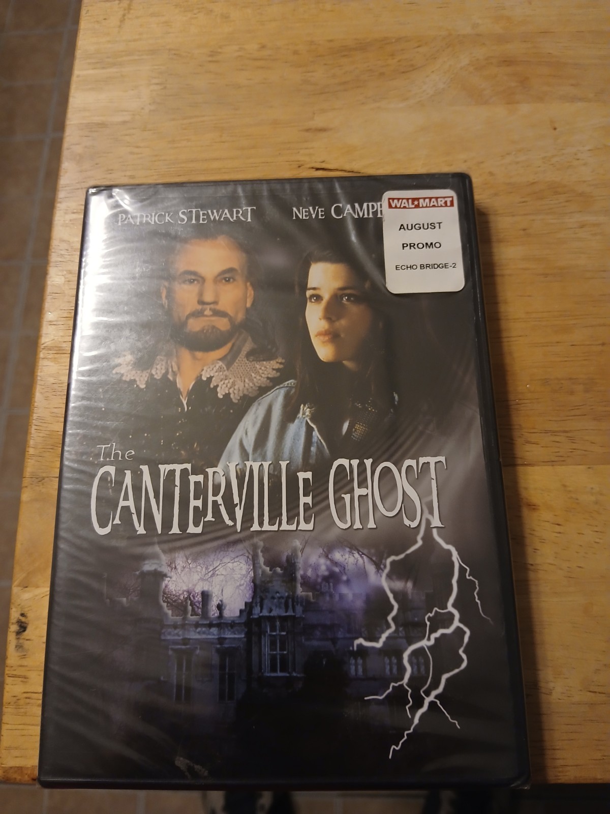 The Canterville Ghost DVD 2004 Release, Patrick Stewart, Neve Campbell