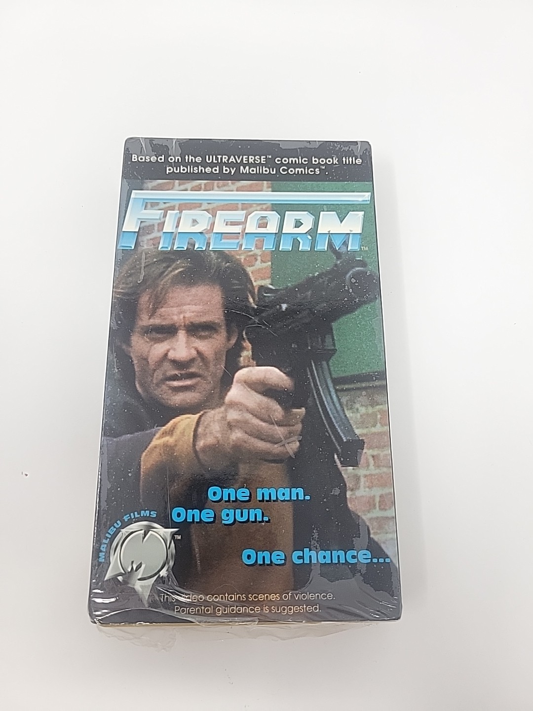 FIREARM – Ultraverse (NEW/Sealed VHS) Darren Doane, James Courtney, Rare VHS
