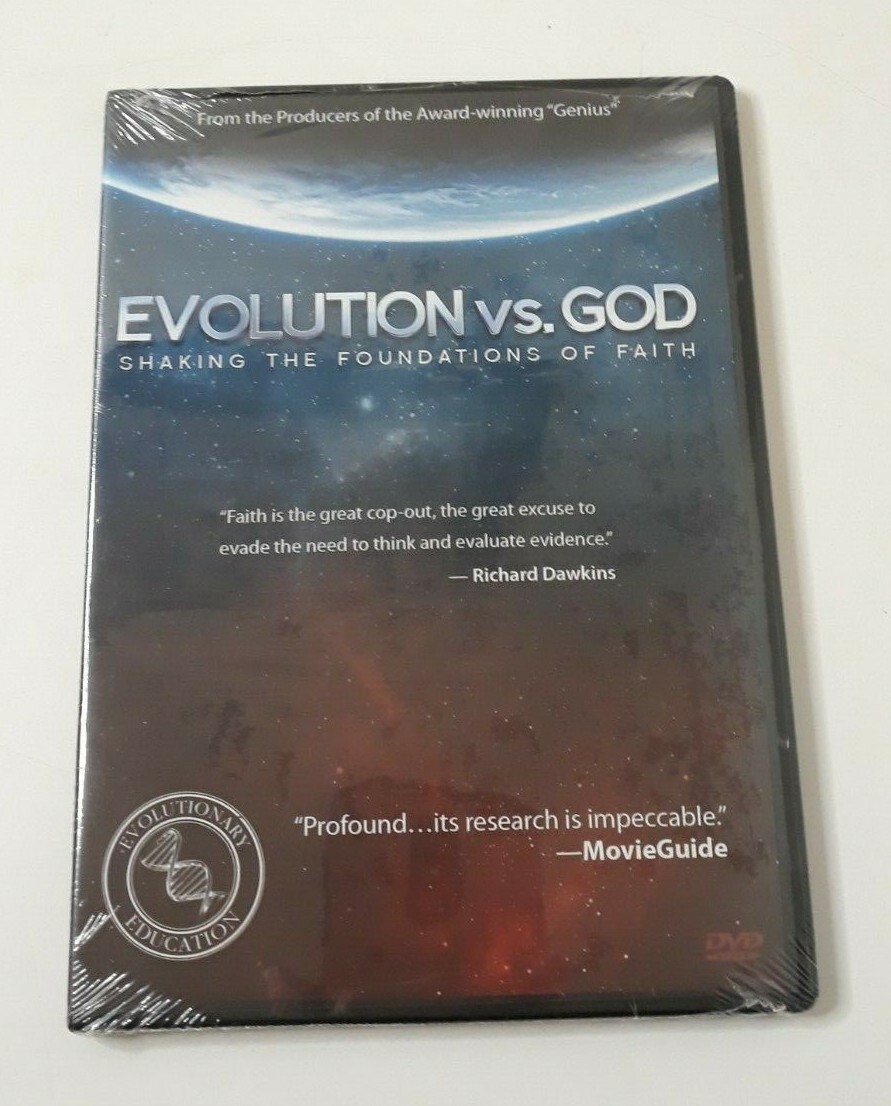Evolution vs God – Shaking the Foundations of Faith DVD New Sealed