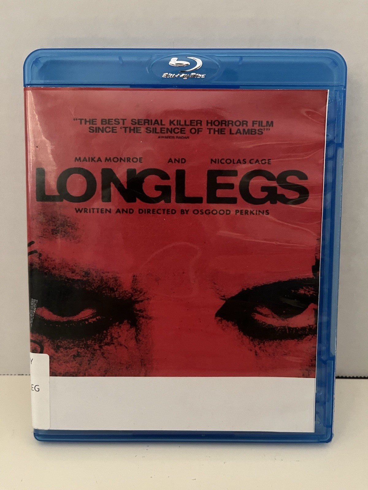 Longlegs (Blu-ray, 2024) – Horror – Nicolas Cage – Maika Monroe Mint Disk