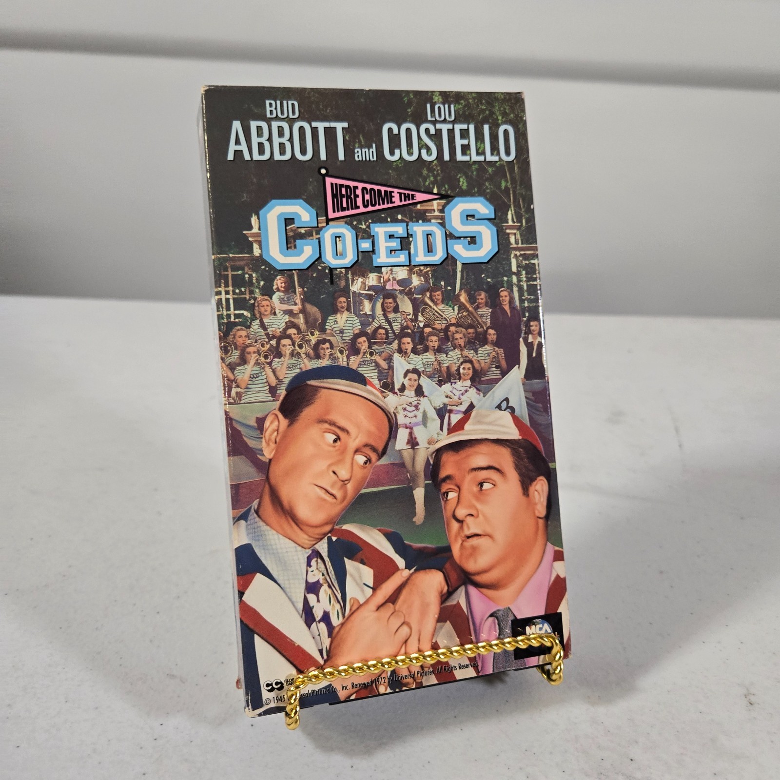 Abbott and Costello VHS Lot of 7 Classic Comedy Movies MCA MGM Retro Rare C1