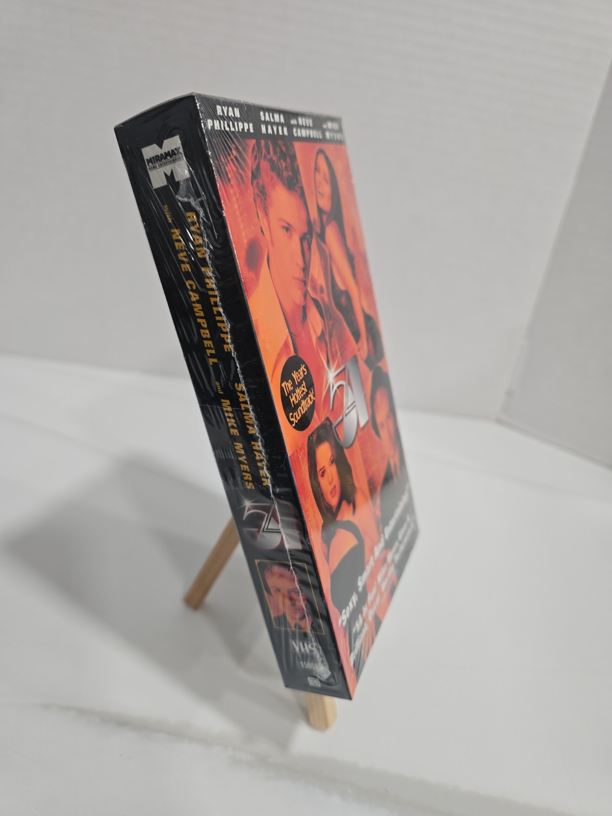 54 (VHS 1999) Buena Vista Mike Myers Salma Hayek Ryan Phillippe SEALED WATERMARK