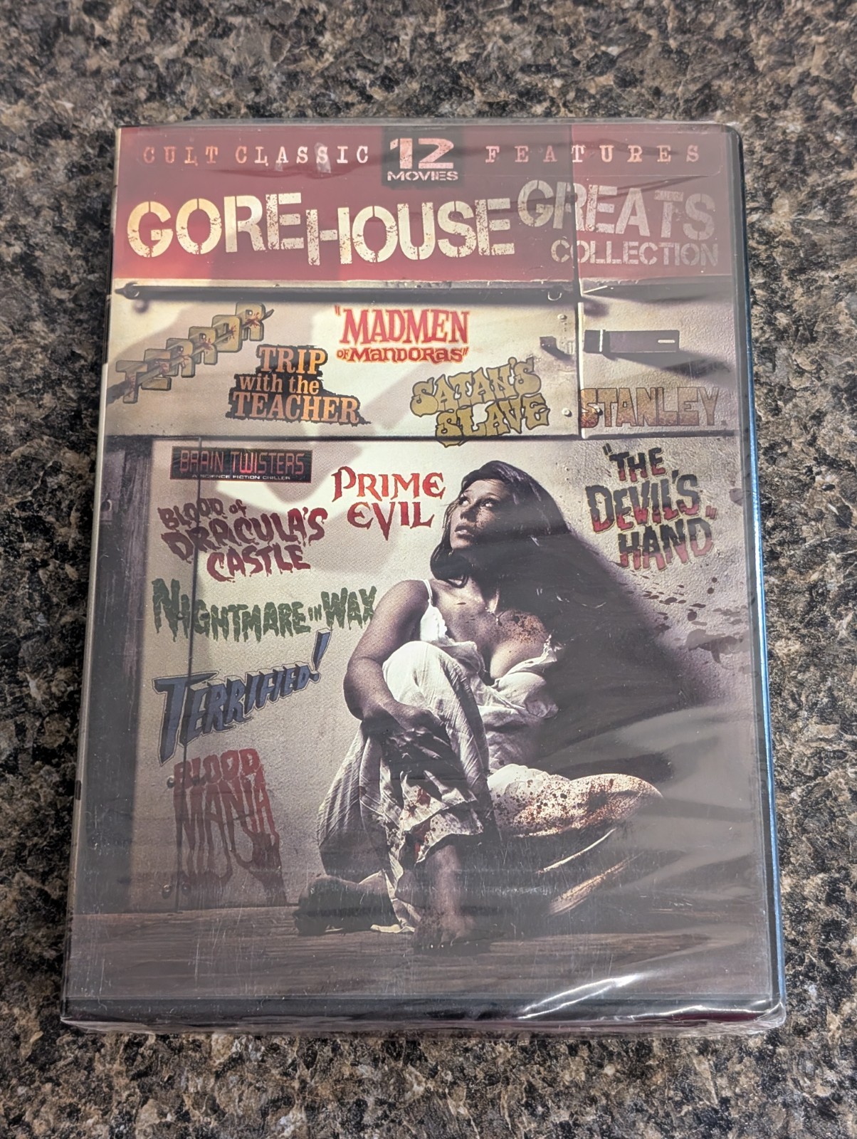 Gore House Greats 12 Movies Cult Classic Satan’s Slave Prime Evil Terror NEW