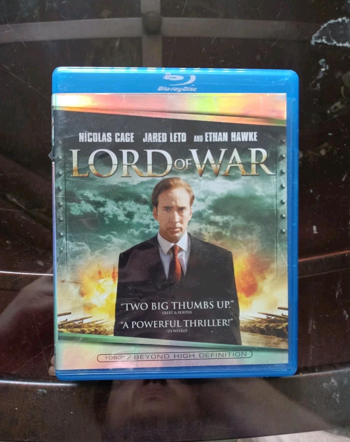 Lord of War (Blu-ray, 2005) Nicolas Cage, Jared Leto, Ethan Hawke