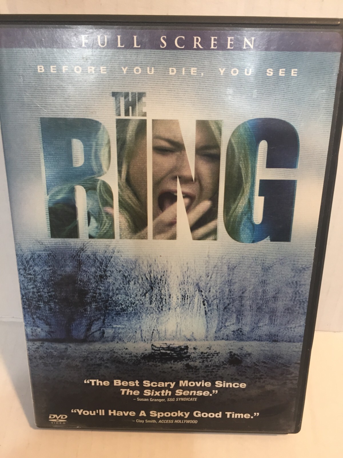 The Ring DVD / Full Screen / Ships Same Day with Tracking