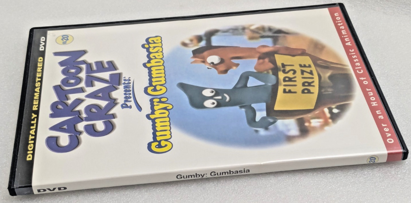 Gumby Gumbasia Cartoon Craze Vol 20 (DVD, 2004, Digiview Productions)