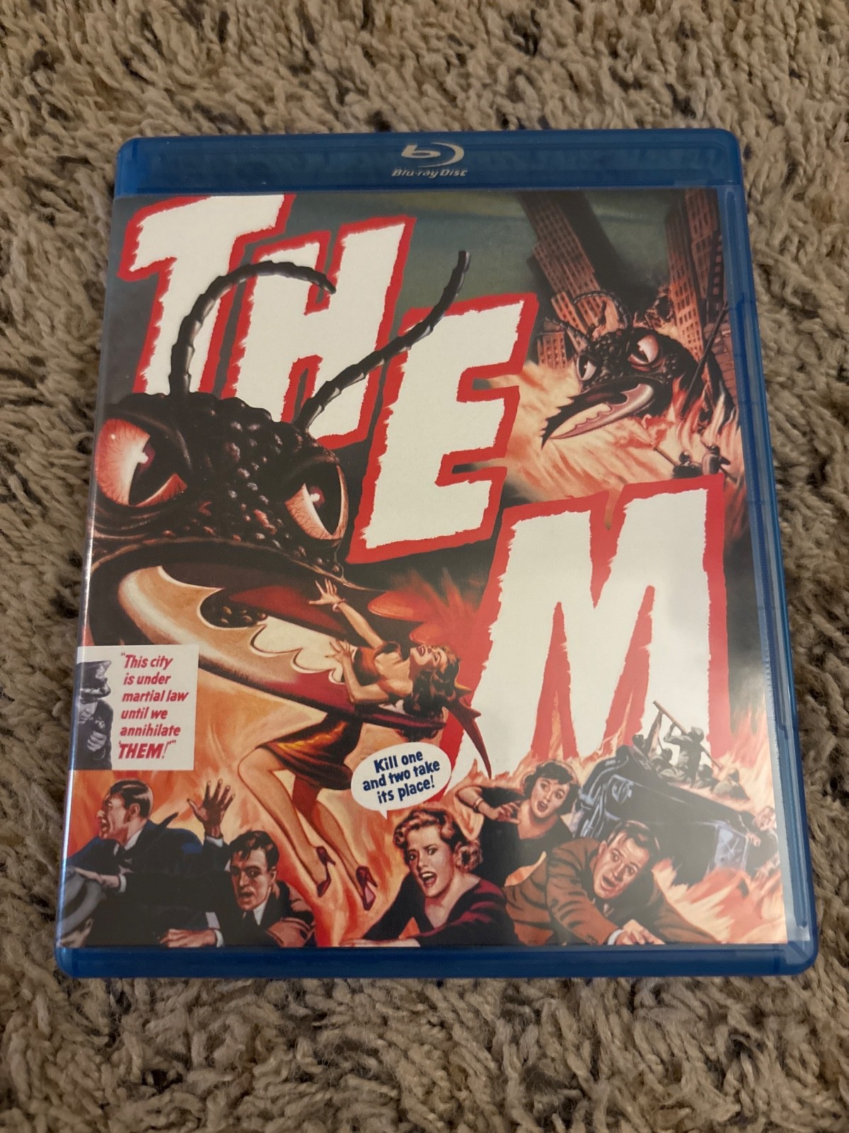 Them (Blu-ray, 1954) Classic Horror/Sci-Fi Preowned