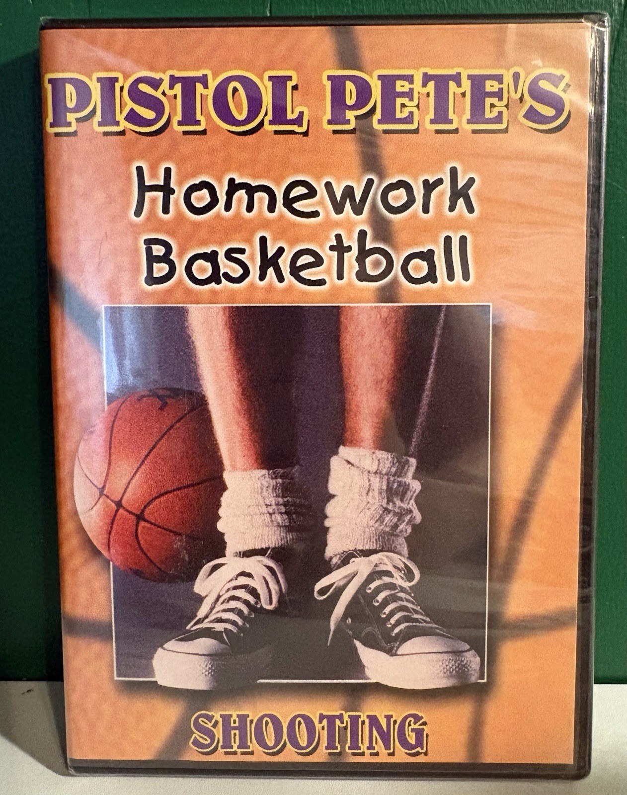Pistol Pete’s – Homework Basketball Shooting DVD 2003 New Factory Sealed