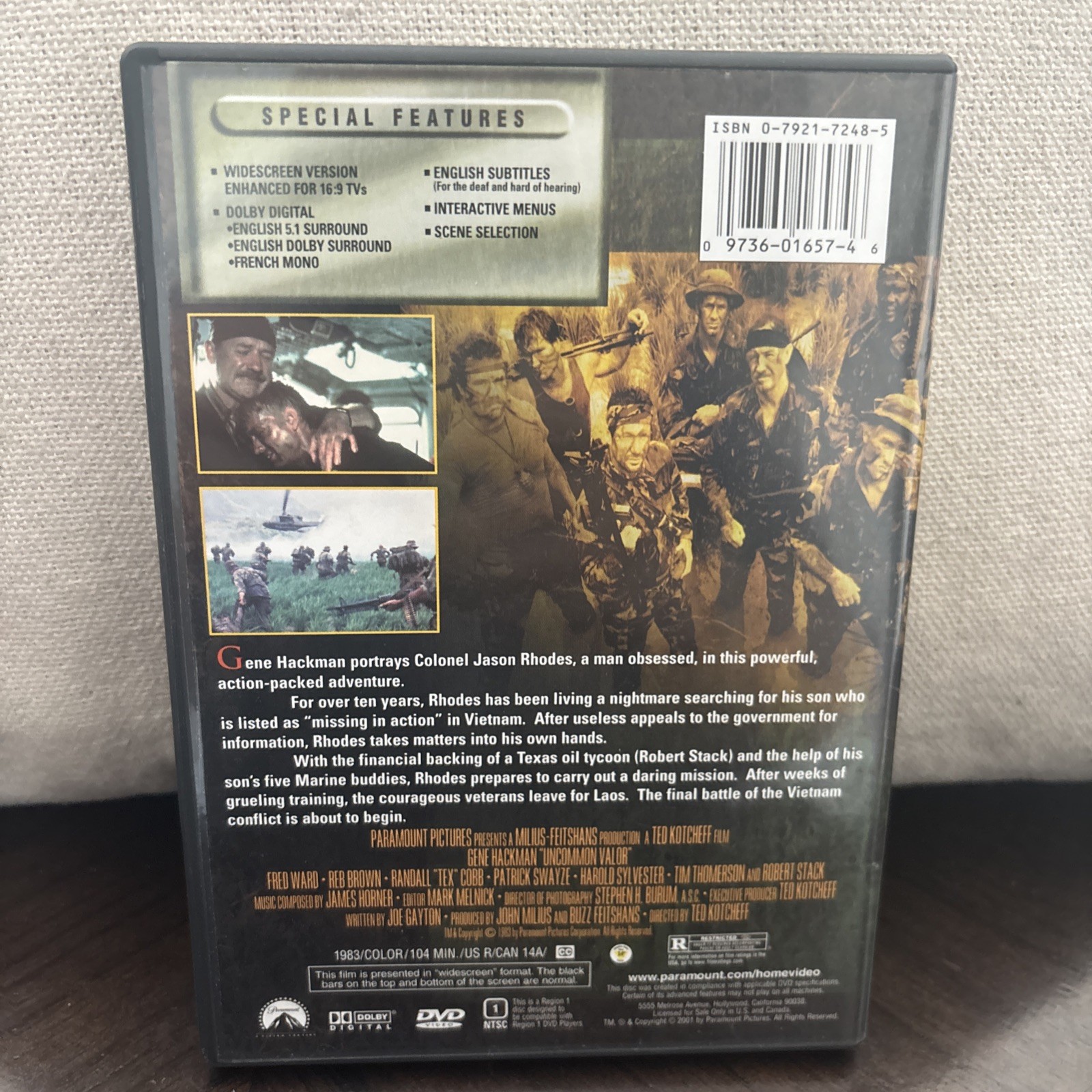 Uncommon Valor (DVD, 2001, Checkpoint)