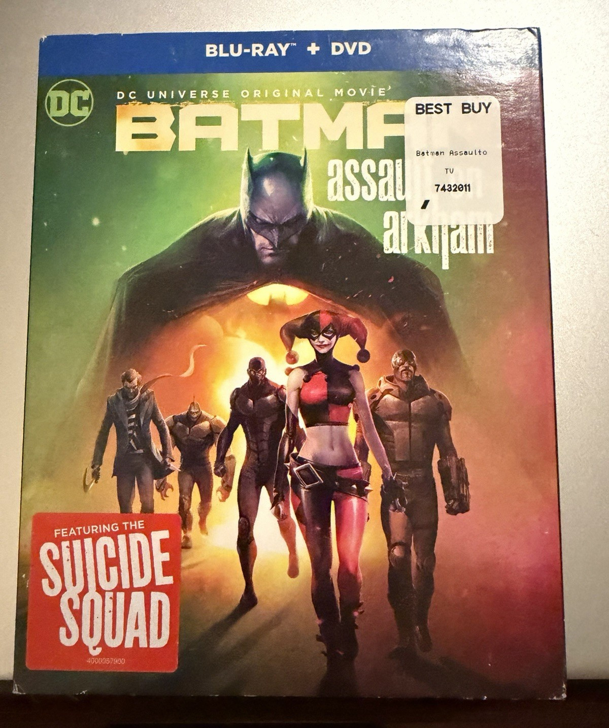 Batman: Assault on Arkham Blu-ray + DVD (2014) PG-13 75 Min Eng/Spa/Fre