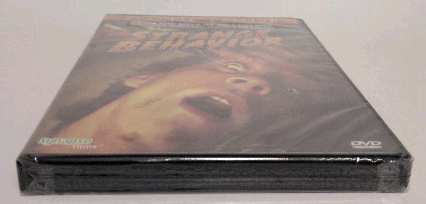 Strange Behavior DVD Synapse Films SEALED Ozploitation Dead Kids Tangerine Dream