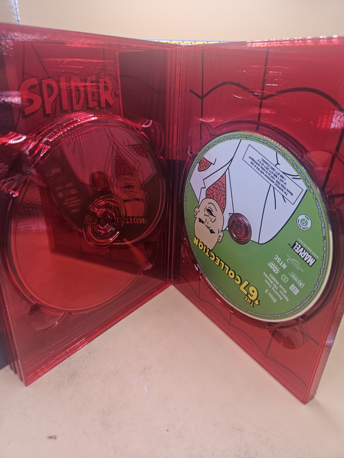 Spider-Man: The 67 Classic Collection (DVD, 2004 classic TV MISSING DISC 6