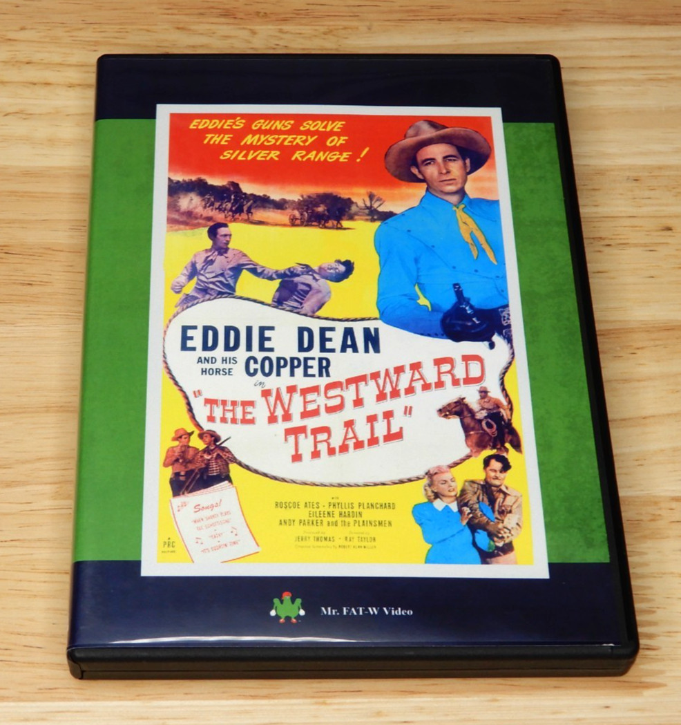 Westward Trail (DVD, 1947 Western) Eddie Dean, Roscoe Ates, Phyllis Planchard