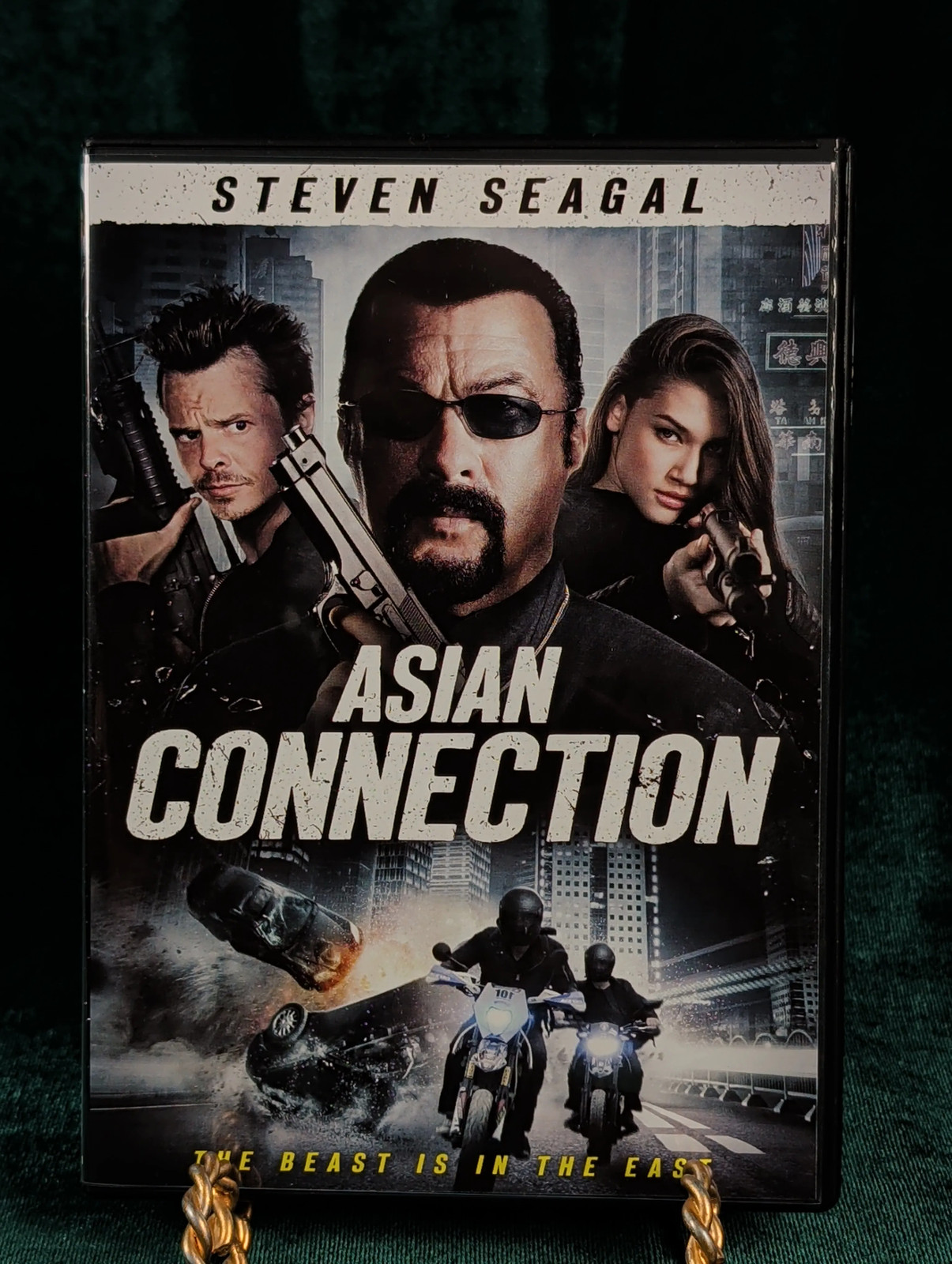 The Asian Connection (2016) DVD VG++ Pim Bubear Free Shipping Action Crime