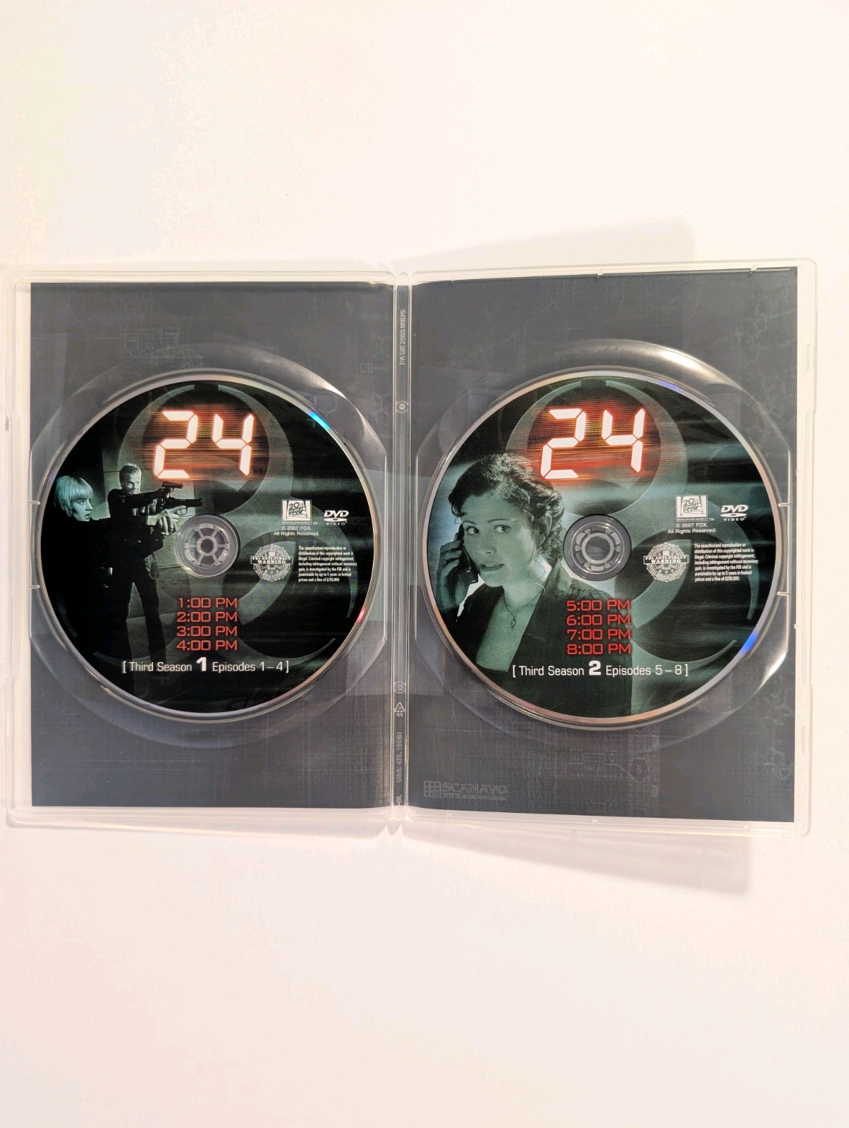 24 (2001 TV Series) Season Three Kiefer Sutherland 7 DVD Set