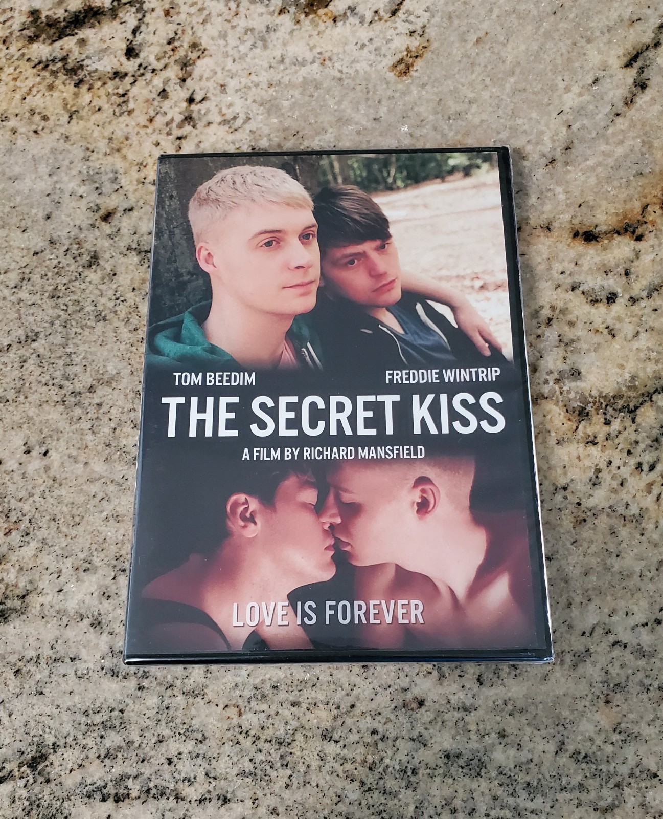 THE SECRET KISS DVD VERY RARE OOP GAY BOYS IN LOVE MYSTERY LGBTQ QUEER DRAMA NEW