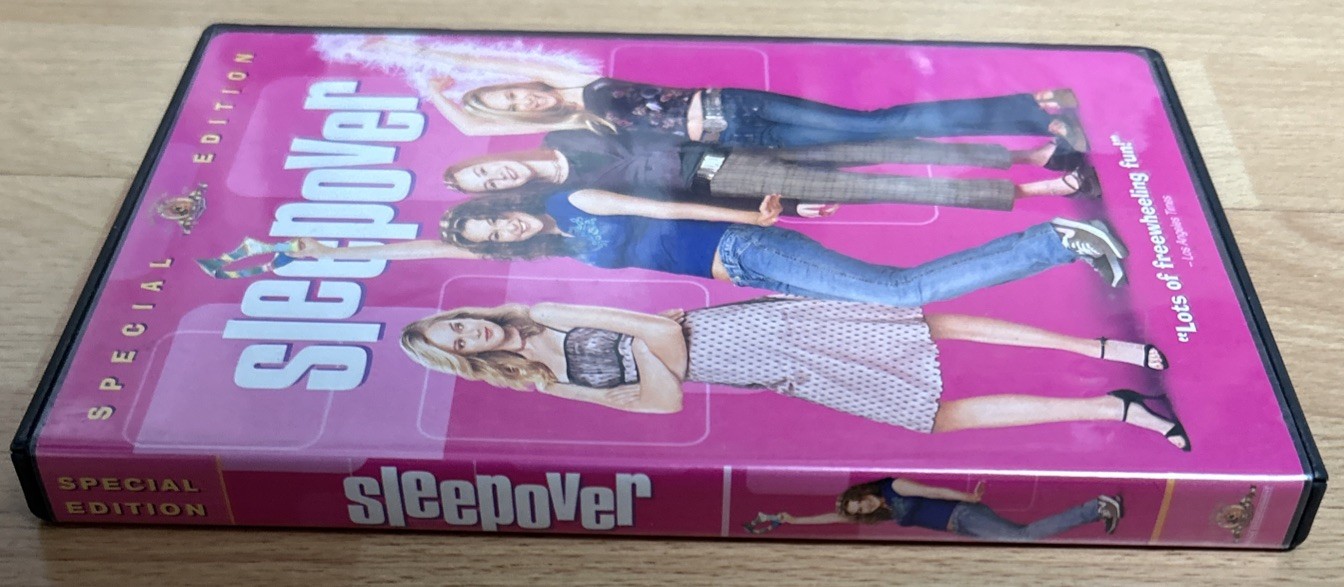 Sleepover DVD Alexa Vega Mika Boorem Jane Lynch Sara Paxton Brie Larson Steve Ca