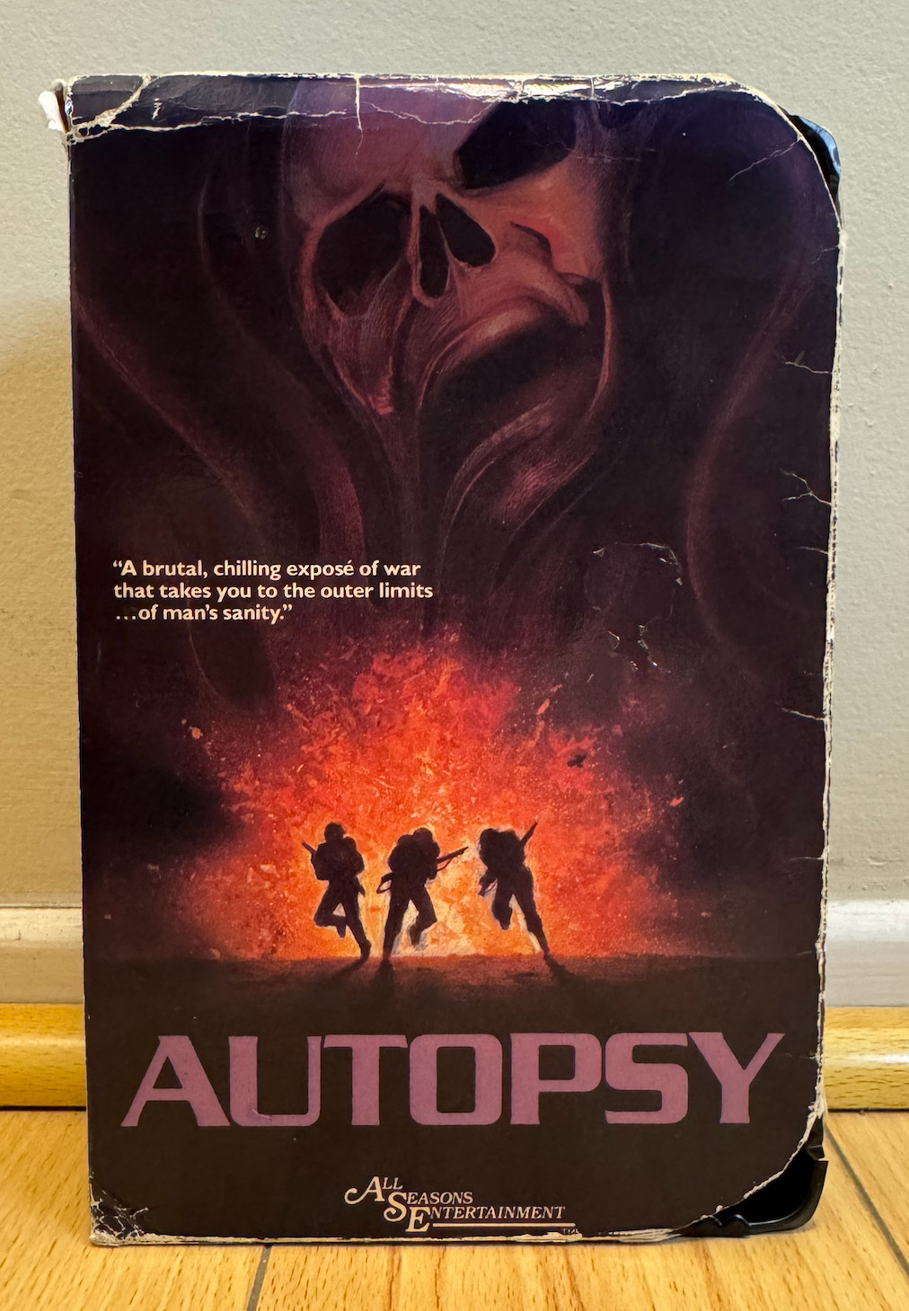 Autopsy (VHS 1973) Sick Euro Horror Sleaze Autopsia Spain Vietnam War Mondo Real