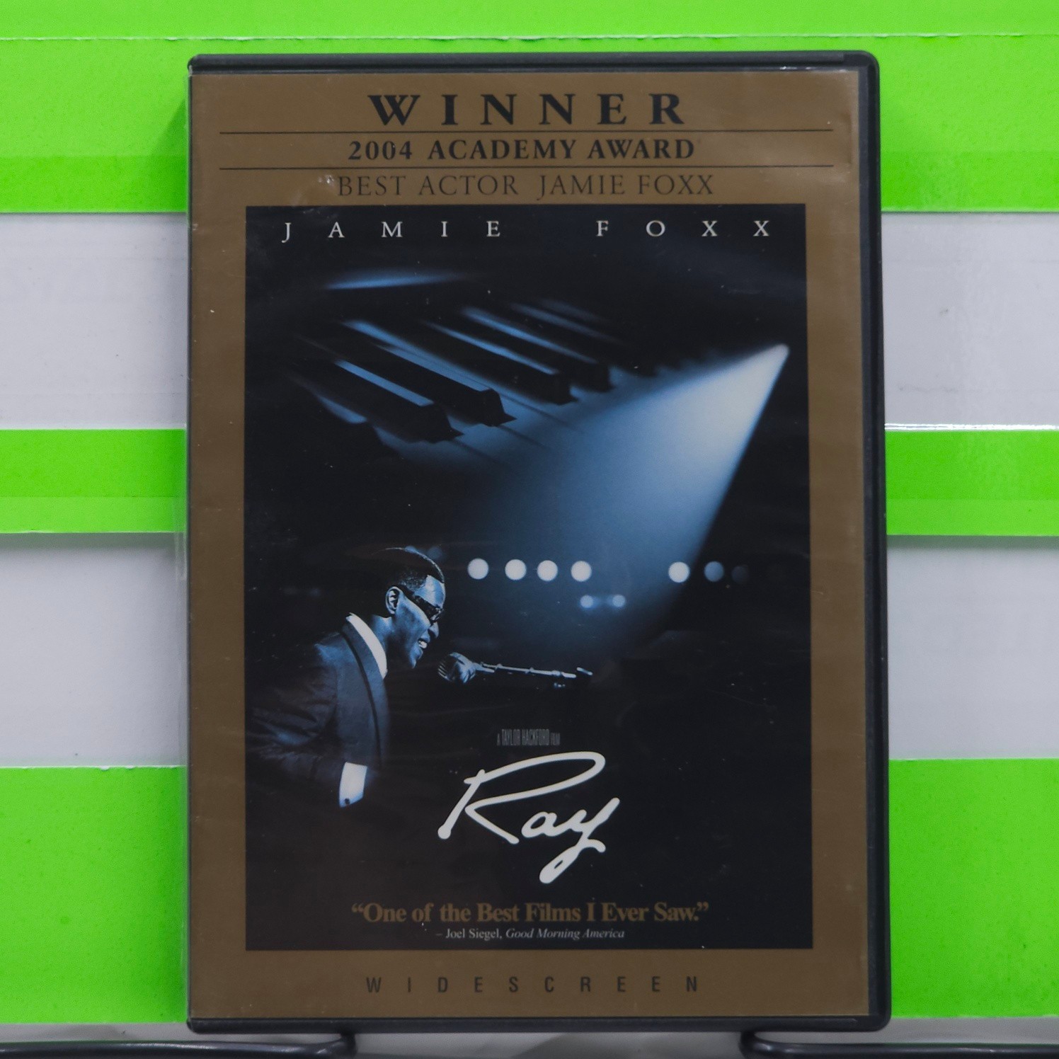 RAY WITH JAMIE FOXX KERRY WASHINGTON TERRENCE HOWARD LARENZ TATE REGINA KING DVD