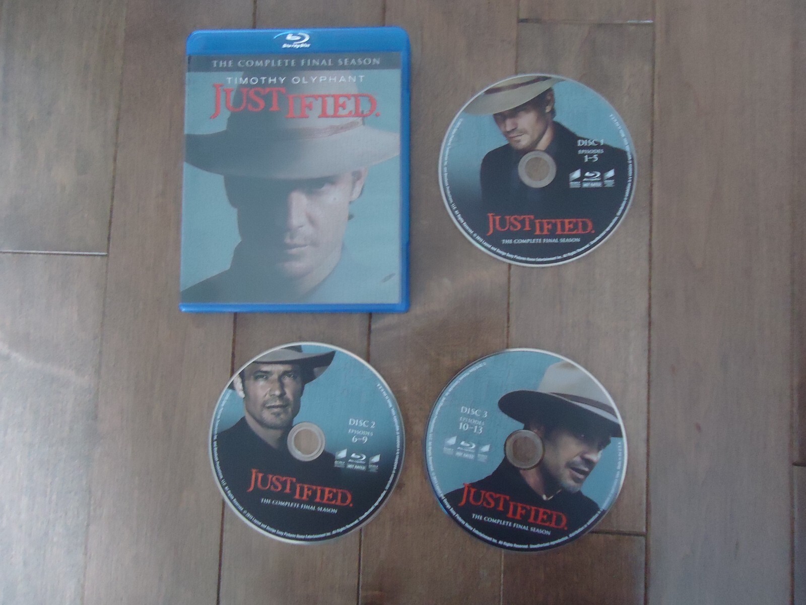 Timothy Olyphant Justified The Complete Final Season Blu-Ray