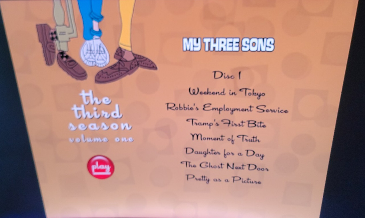 My Three Sons Seasons 1-4 (DVD Set) Region 0 – U.S Compatible