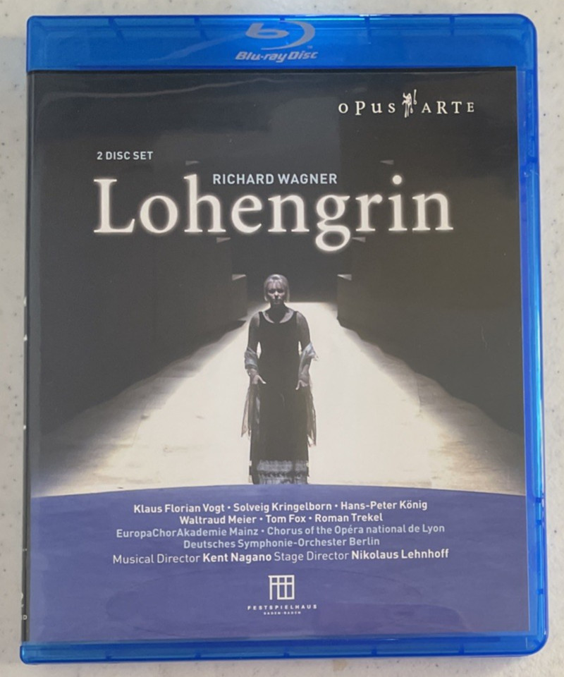 Richard Wagner Lohengrin 2-Disc Blu-ray Set Opus Arte Opera Region Free F0269
