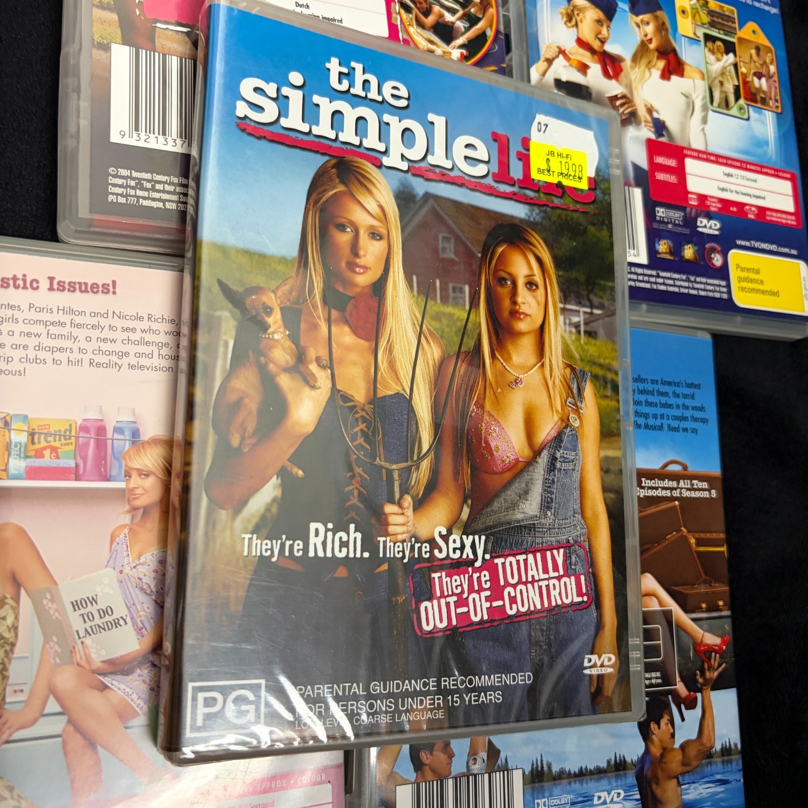The Simple Life Complete Series (1 SEALED) Season 1-5 DVD Paris Hilton Free Post