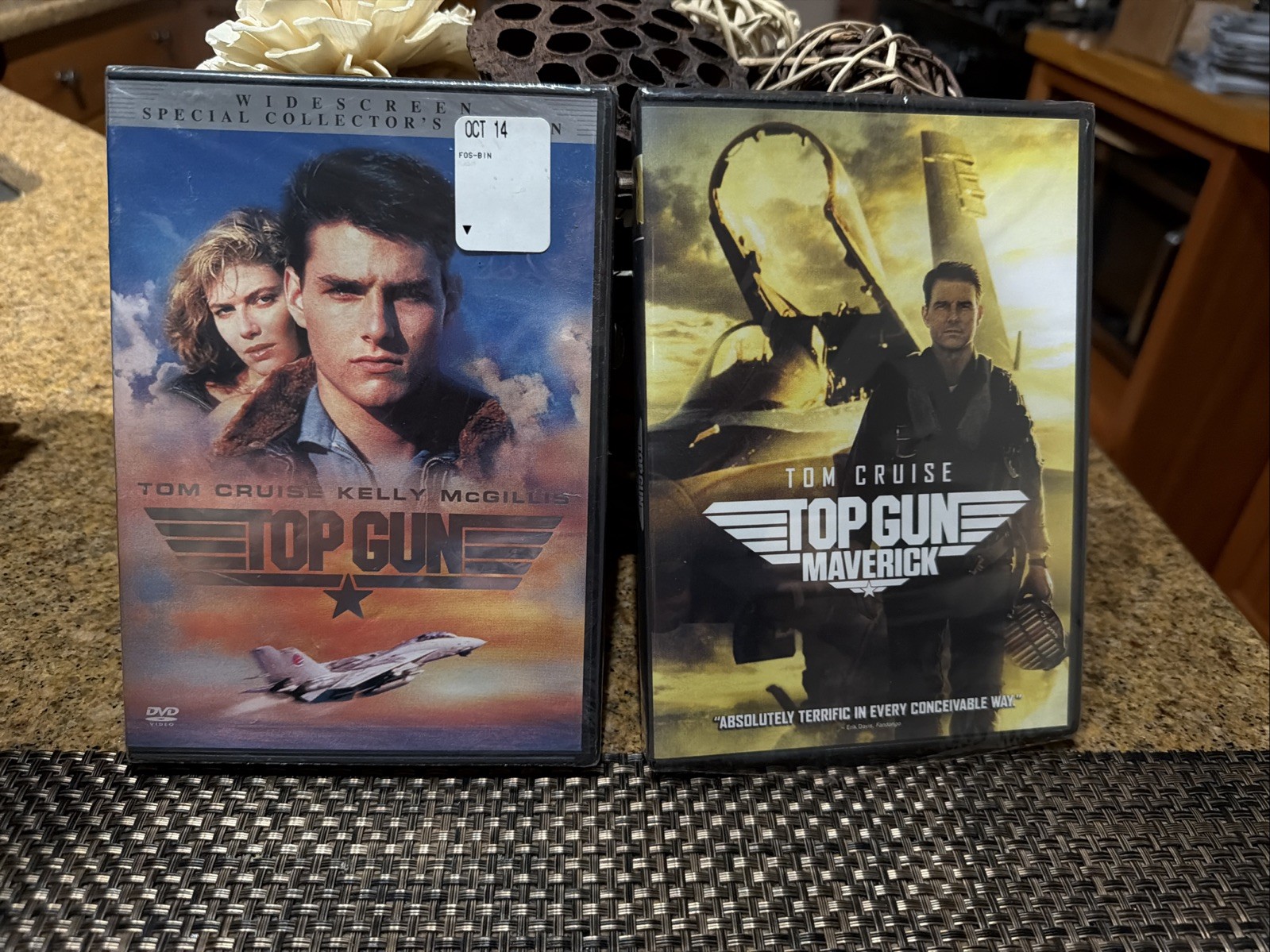 Top Gun/Top Gun: Maverick (DVD, 1986/2022)