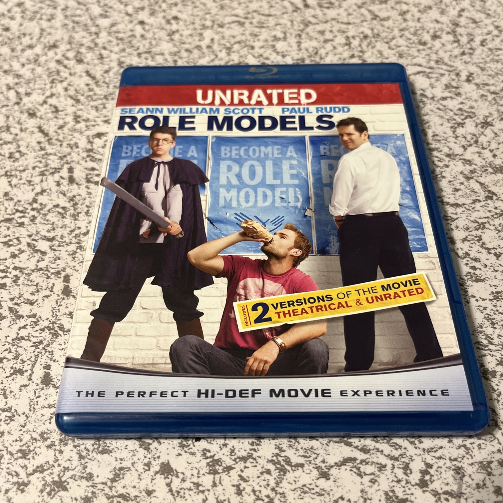 Role Models (BluRay) Paul Rudd, Sean William Scott David Wain 2009 Unrated