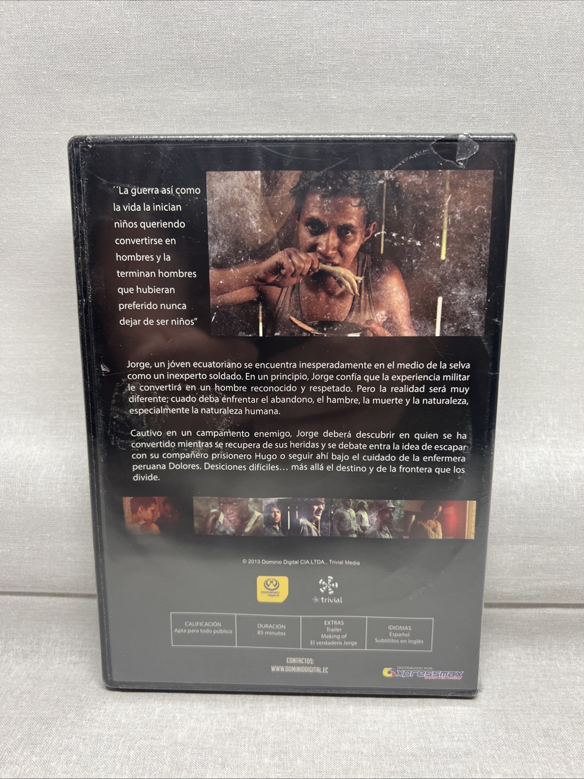 Mono Con Gallinas DVD VIDEO MOVIE latin historical fiction peru jungles SPANISH