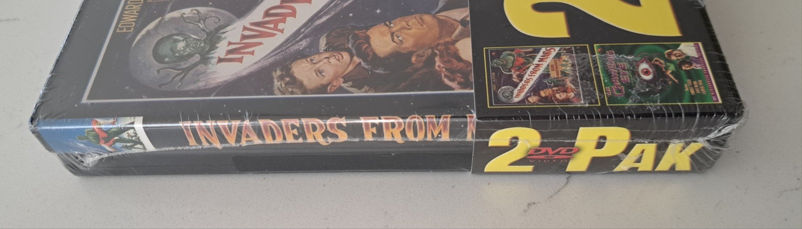 2 Pack DVD Invaders From Mars 50th Anniversary & The Crawling Eye NEW SEALED