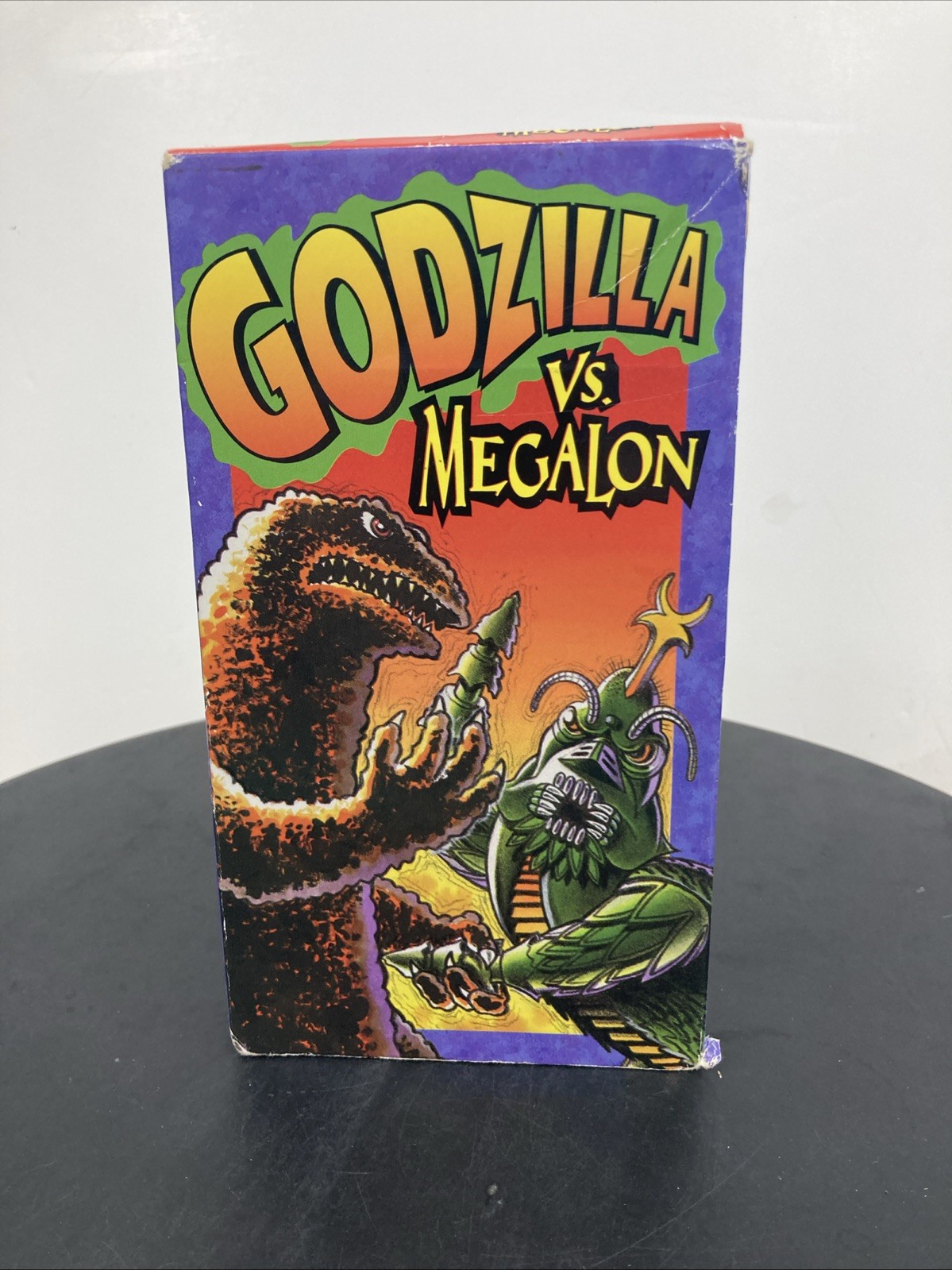 Godzilla vs Megalon VHS 1994 Release Tested Tape Gojira tai Megaro 1973 Japanese