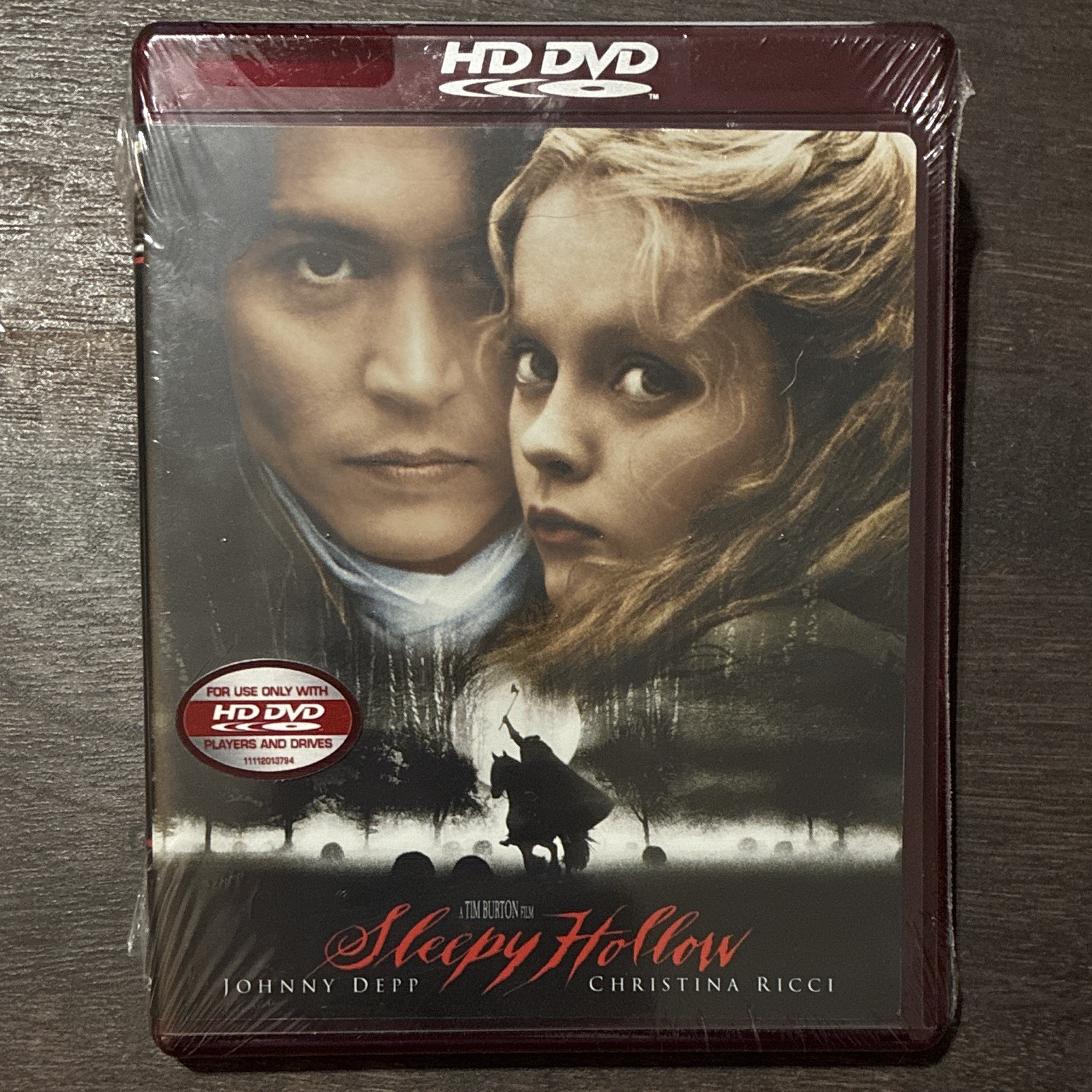 Sleepy Hollow HD DVD (1999) Tim Burton Johnny Depp R w/Commentary