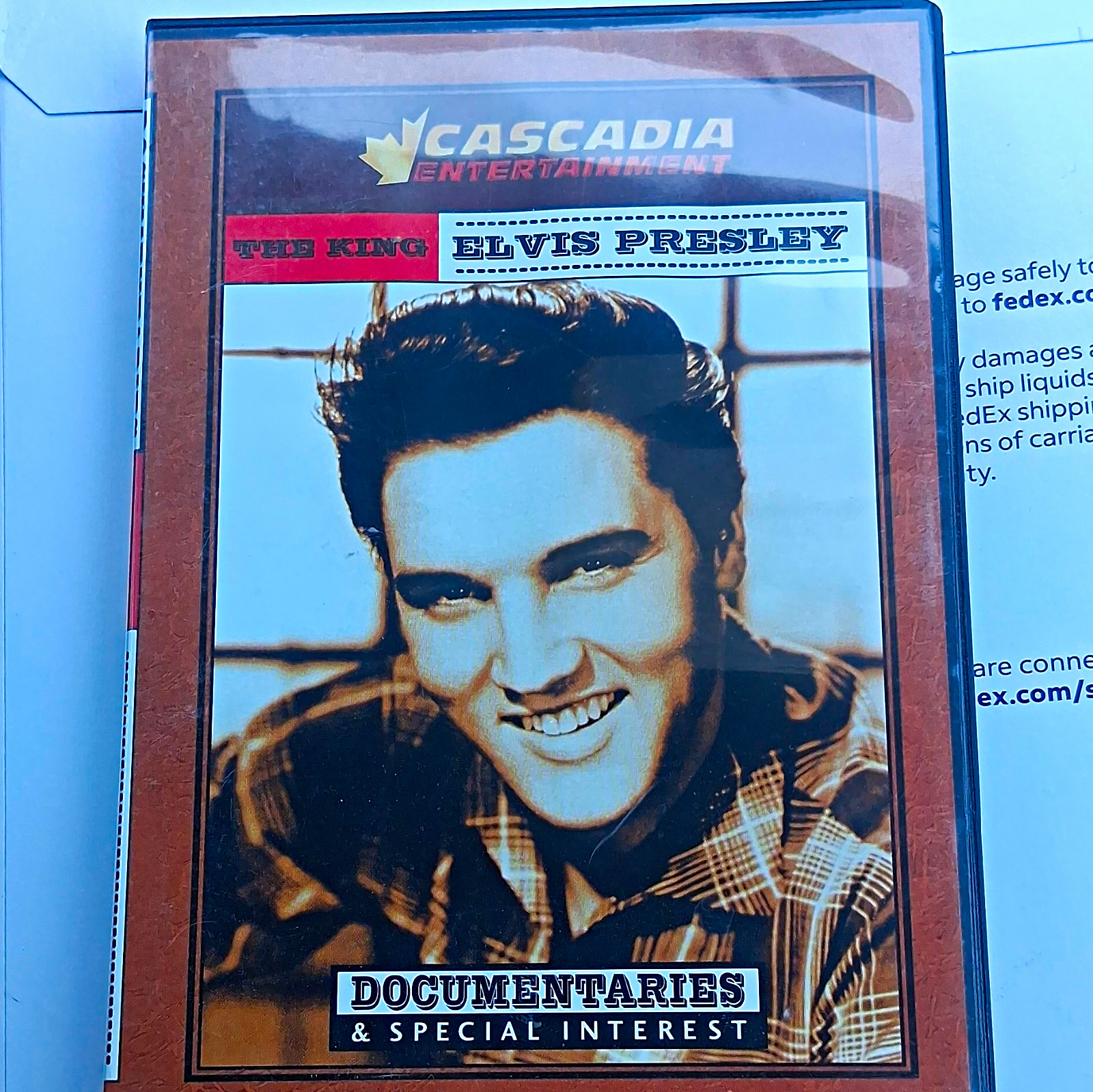 Cascadia Entertainment The King Elvis Presley DVD Documentary Interactive
