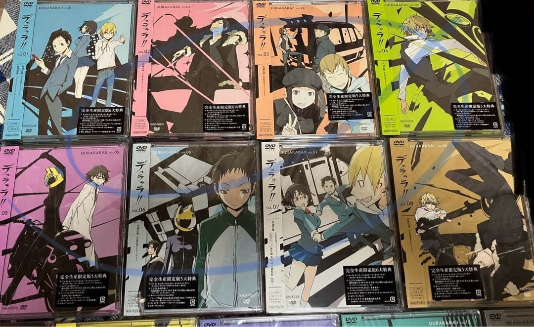 Durarara!! Vol.1-13 Complete Limited Edition DVD Set Anime Japan NTSC used
