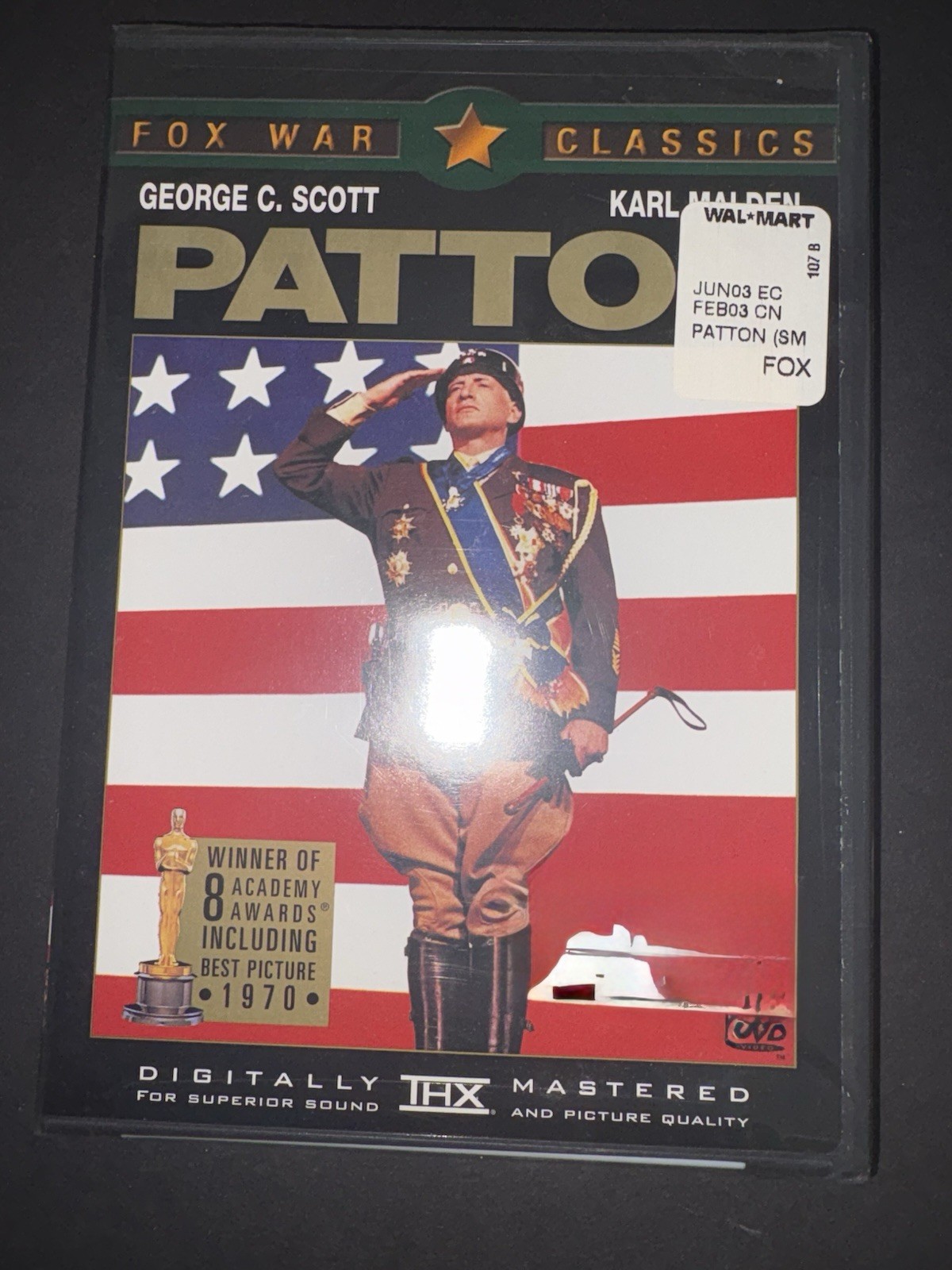 Patton New & Sealed DVD Movie Fox War Classics 2001 20th Century Fox Coppola
