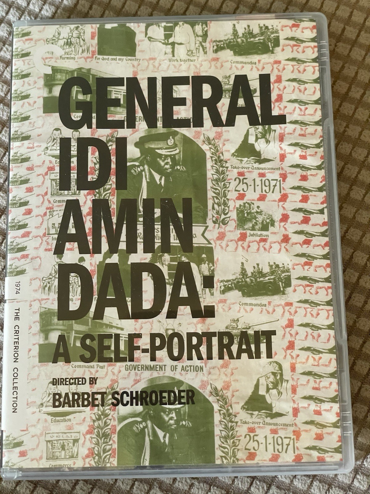 General IDI Amin Dada Criterion Collection DVD NEW VERSION WITH BOOKLET