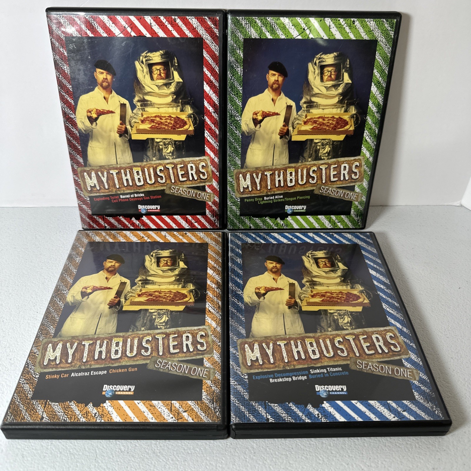 Mythbusters: The Complete First Season (2003, 4-Disc DVD Set)