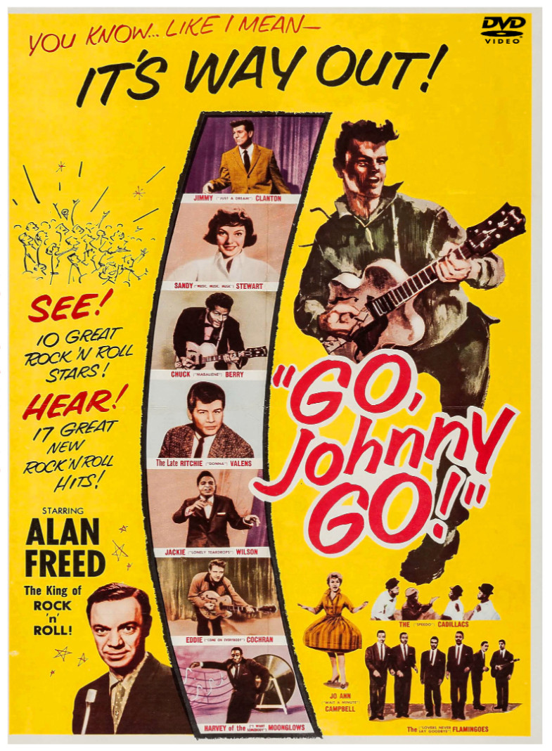 Go, Johnny, Go! 1959 DVD Rock Musical Jimmy Clanton Alan Freed Chuck Berry
