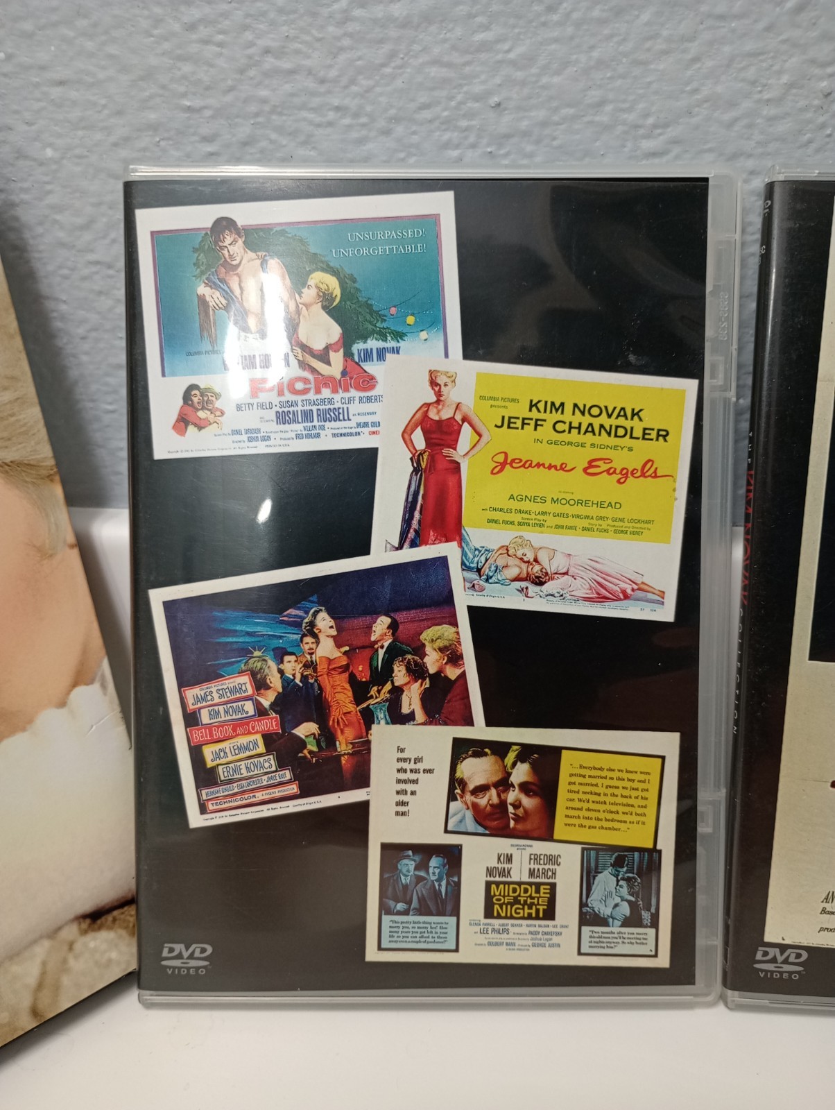 The Kim Novak Film Collection (DVD) Picnic, Jeanne Eagles, Bell Book & Candle..