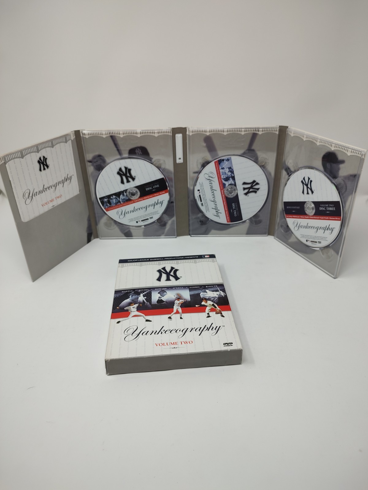 New York Yankees Essential Games Yankee Stadium 6 DVD Set Sealed + Yankeeography